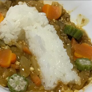 1歳の誕生日に1歳カレー